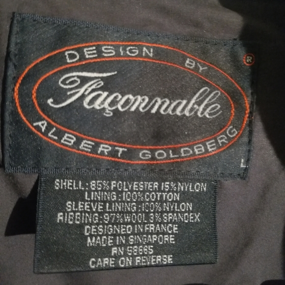 Façonnable Albert Goldberg Water Repellent Jacket - Picture 2 of 2